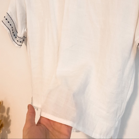 Casual High Low Jacquard Shirt - Picture 4 of 5